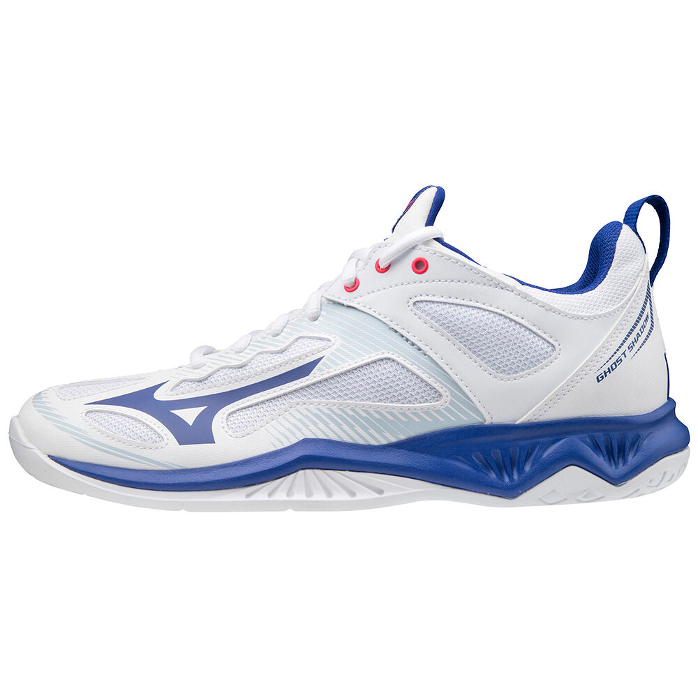 Mizuno Men's Ghost Shadow Handball Shoes White/Blue/Pink (X1GA198019-ZNX)